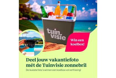 Deel jouw vakantiefoto mét de Tuinvisie zonnebril