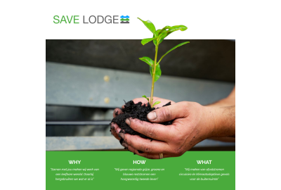 Vergroen de buitenruimte met Save Wall van Save Lodge