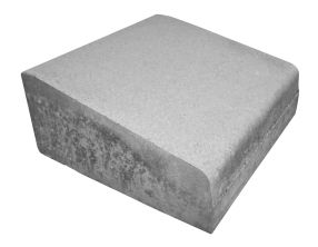 Inritband 50x45x12/20 tussenstuk zonder verb. grijs