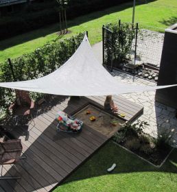 Schaduwdoek gelijkzijdige driehoek | 3,6 x 3,6 x 3,6 m