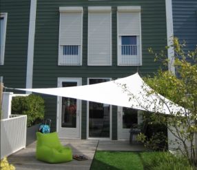 Schaduwdoek gelijkzijdige driehoek | 6 x 6 x 6 m