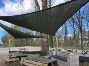 Schaduwdoek Coolfit ongelijkzijdige driehoek | 5 x 5 x 7,1 m