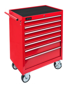 Klassieke gereedschapswagen leeg 7 laden